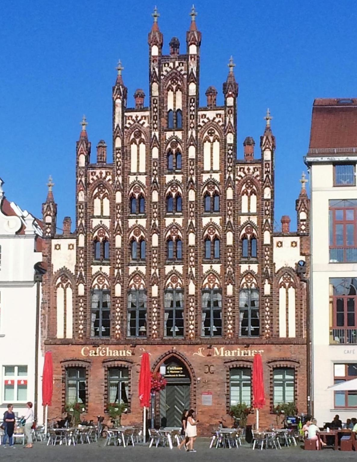 Pension Bach Greifswald Extérieur photo